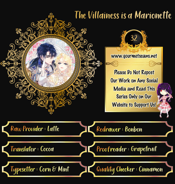 The Villainess Is a Marionette Chapter 32 page 1