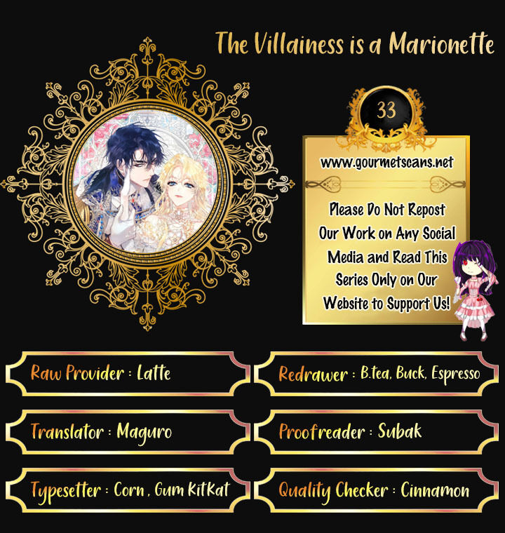 The Villainess Is a Marionette Chapter 33 page 1