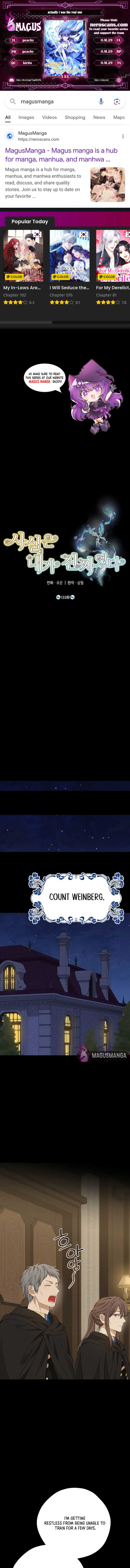 I Am the Real One Chapter 133 page 1
