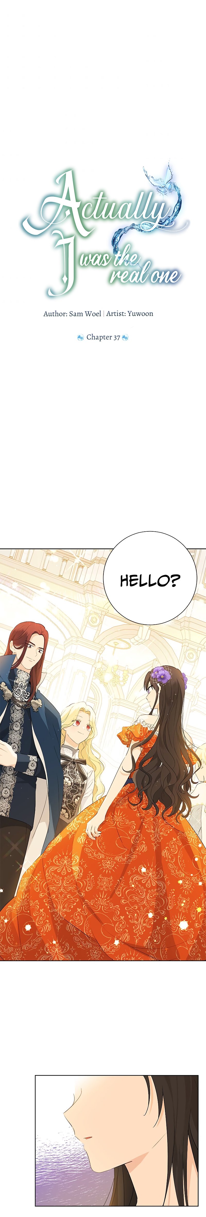 I Am the Real One Chapter 37 page 1