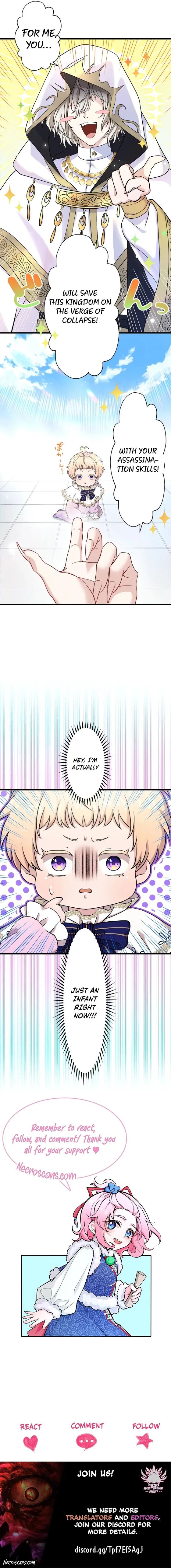 Densetsu no Ansatsusha, Tensei Shitara Ouke no Aisare Suemusume ni Natteshimaimashite. Chapter 2 page 5