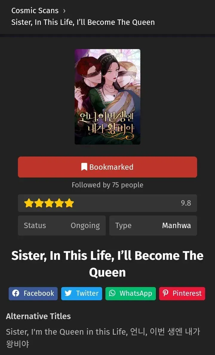 I'm the Queen in This Life Chapter 195.2 page 2
