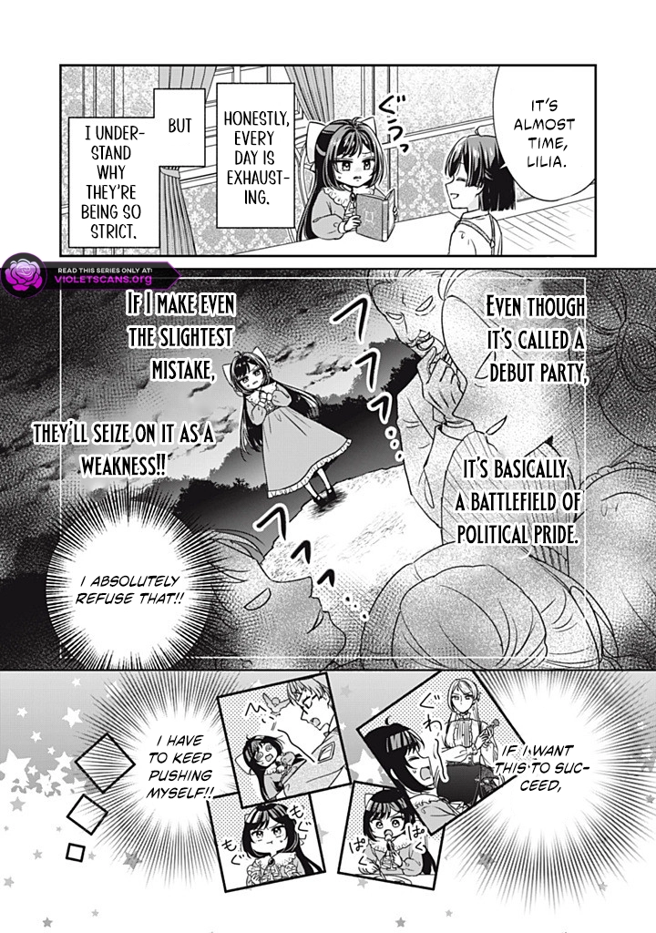 Danzai Sareru Koushaku Reijou, Umarekawatte Last Boss no Ouhi-sama no Kodomo ni Narimasu Chapter 4.1 page 5