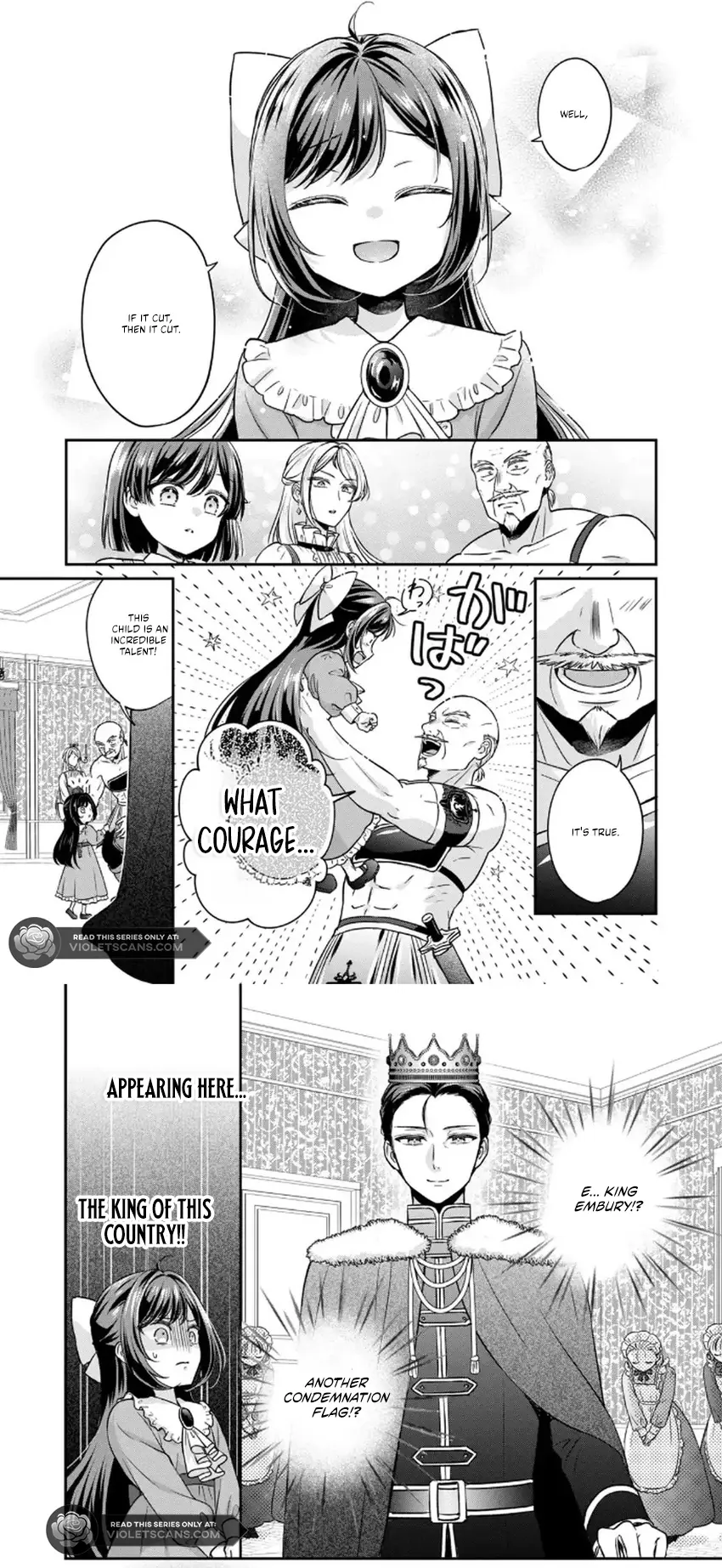 Danzai Sareru Koushaku Reijou, Umarekawatte Last Boss no Ouhi-sama no Kodomo ni Narimasu Chapter 2.2 page 21