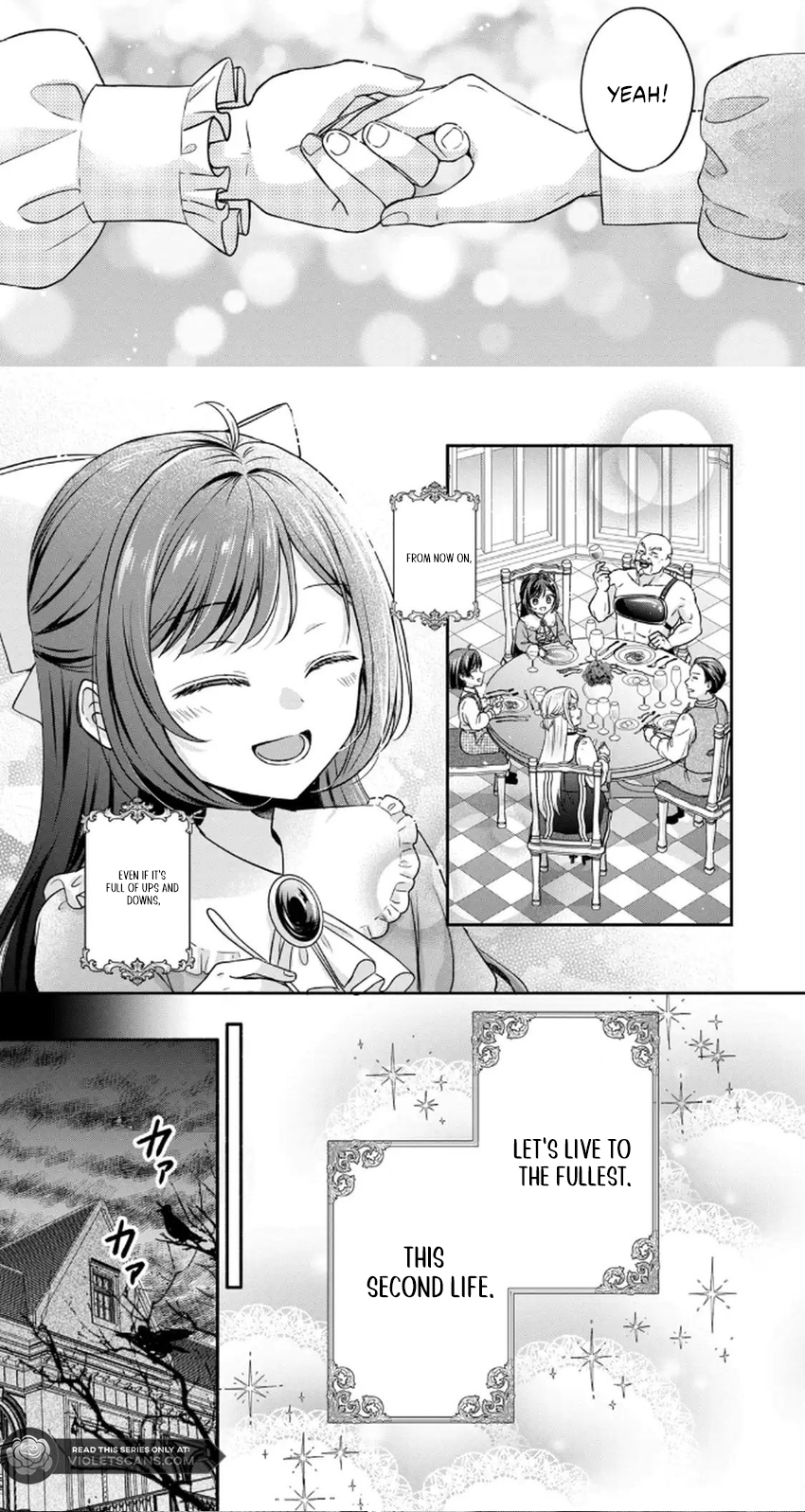 Danzai Sareru Koushaku Reijou, Umarekawatte Last Boss no Ouhi-sama no Kodomo ni Narimasu Chapter 2.2 page 26