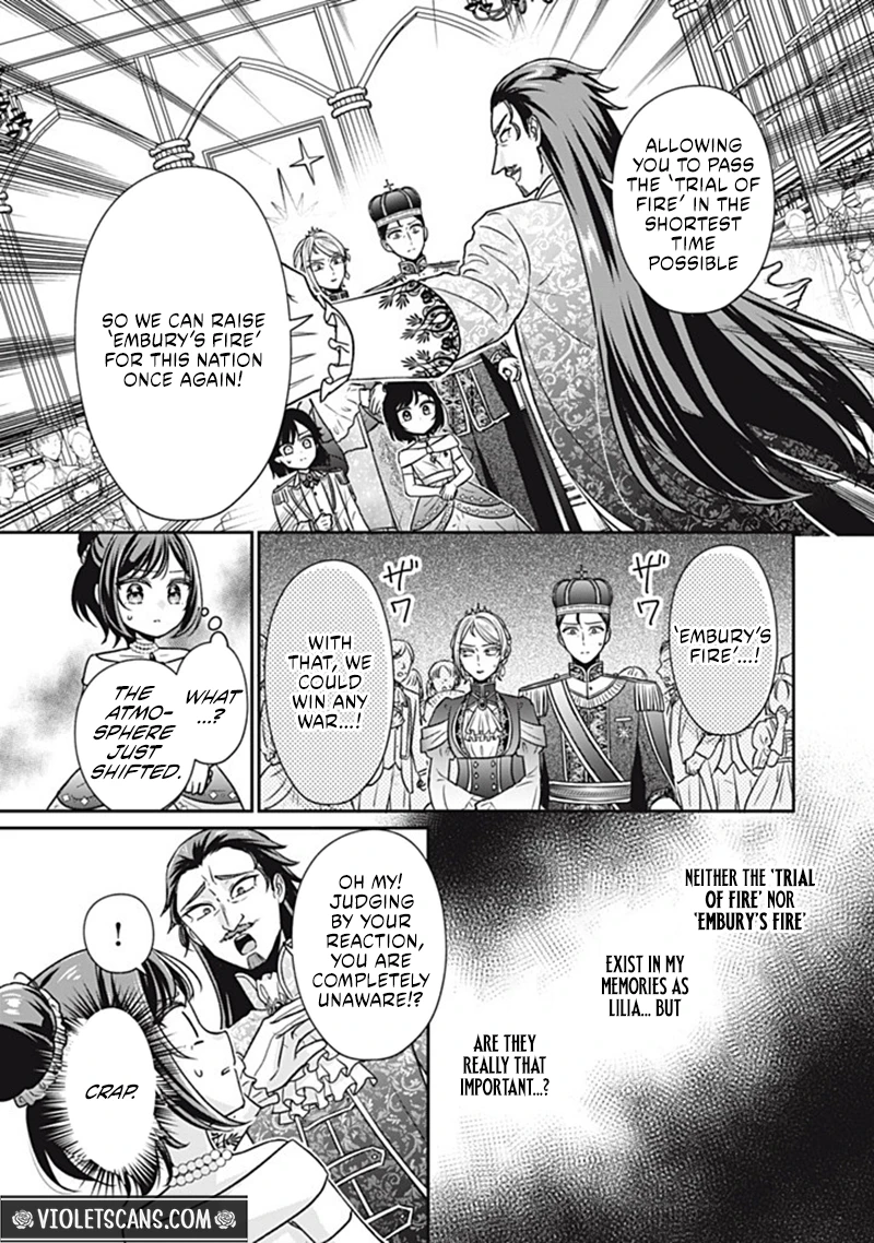 Danzai Sareru Koushaku Reijou, Umarekawatte Last Boss no Ouhi-sama no Kodomo ni Narimasu Chapter 5.3 page 8
