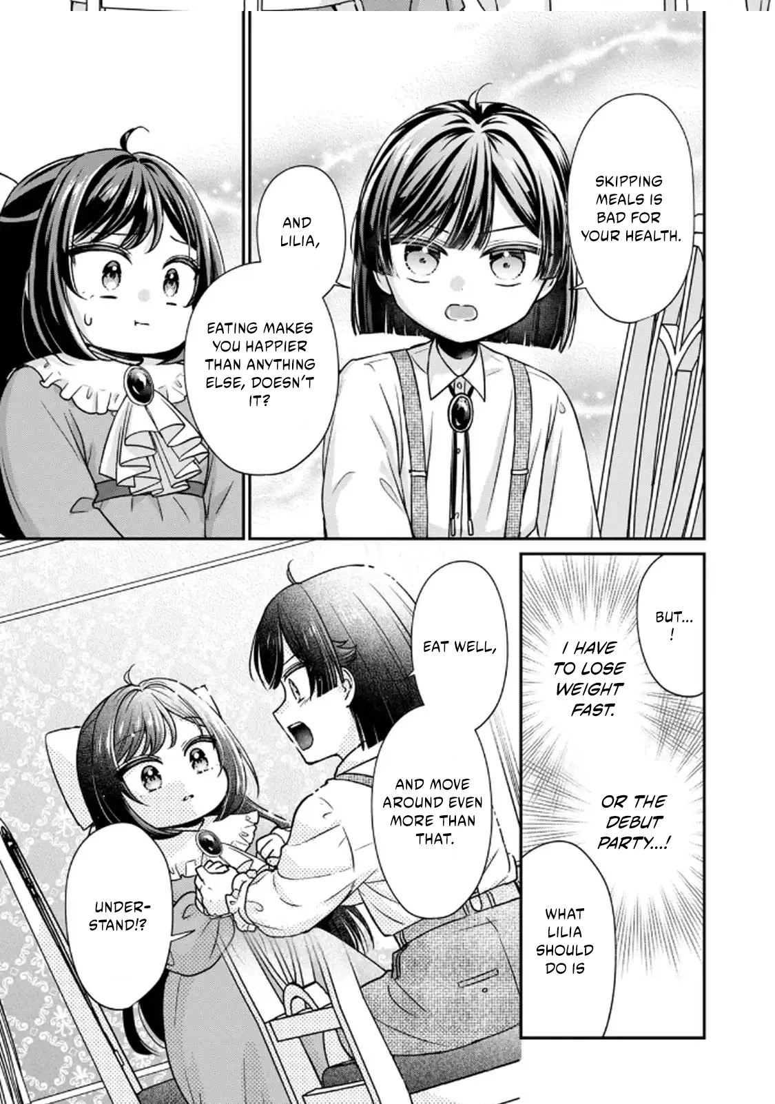 Danzai Sareru Koushaku Reijou, Umarekawatte Last Boss no Ouhi-sama no Kodomo ni Narimasu Chapter 4.2 page 5