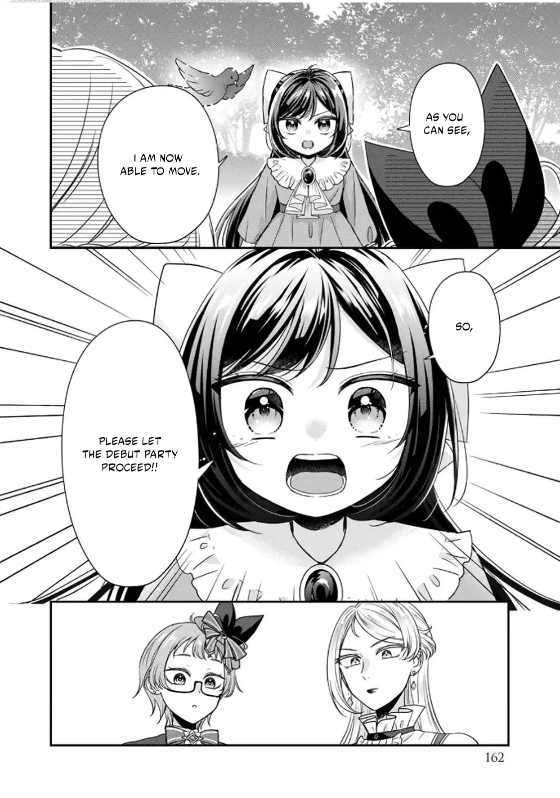 Danzai Sareru Koushaku Reijou, Umarekawatte Last Boss no Ouhi-sama no Kodomo ni Narimasu Chapter 4.2 page 12