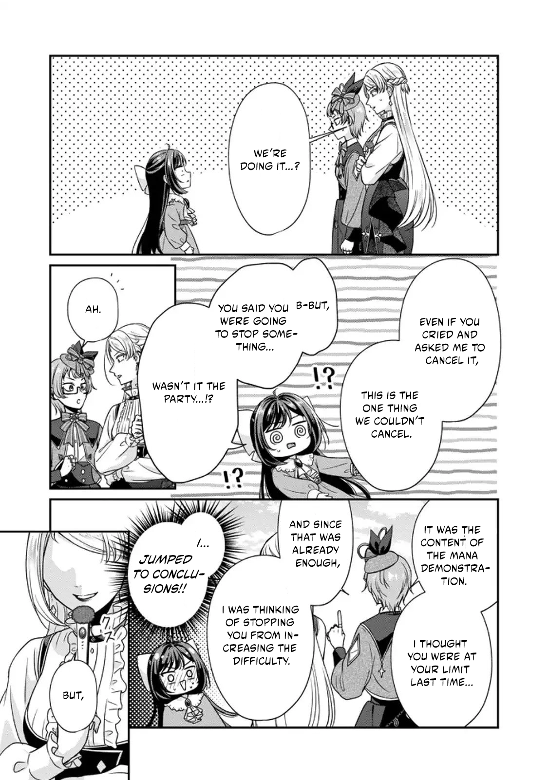 Danzai Sareru Koushaku Reijou, Umarekawatte Last Boss no Ouhi-sama no Kodomo ni Narimasu Chapter 4.2 page 13