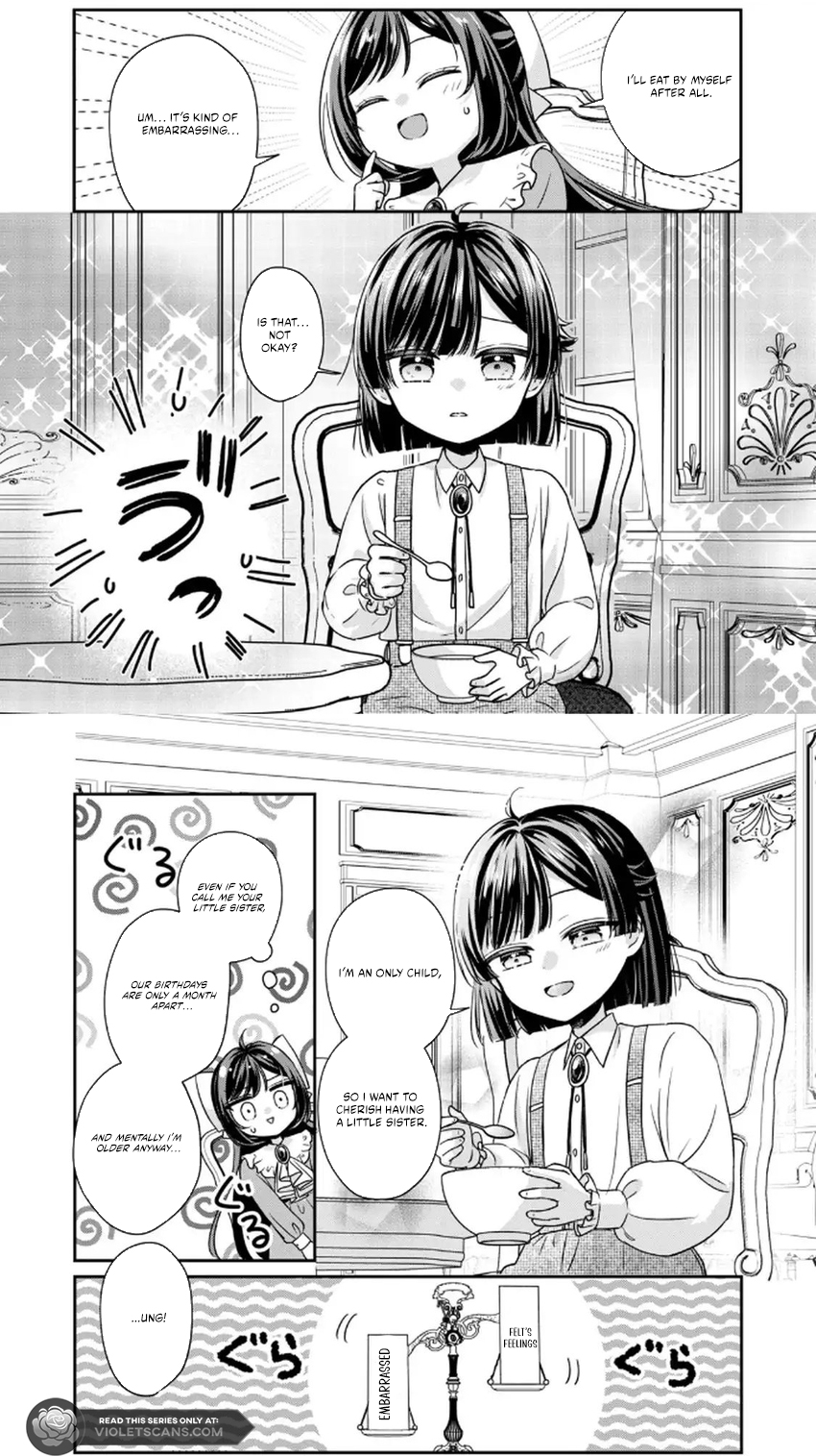 Danzai Sareru Koushaku Reijou, Umarekawatte Last Boss no Ouhi-sama no Kodomo ni Narimasu Chapter 3.2 page 4