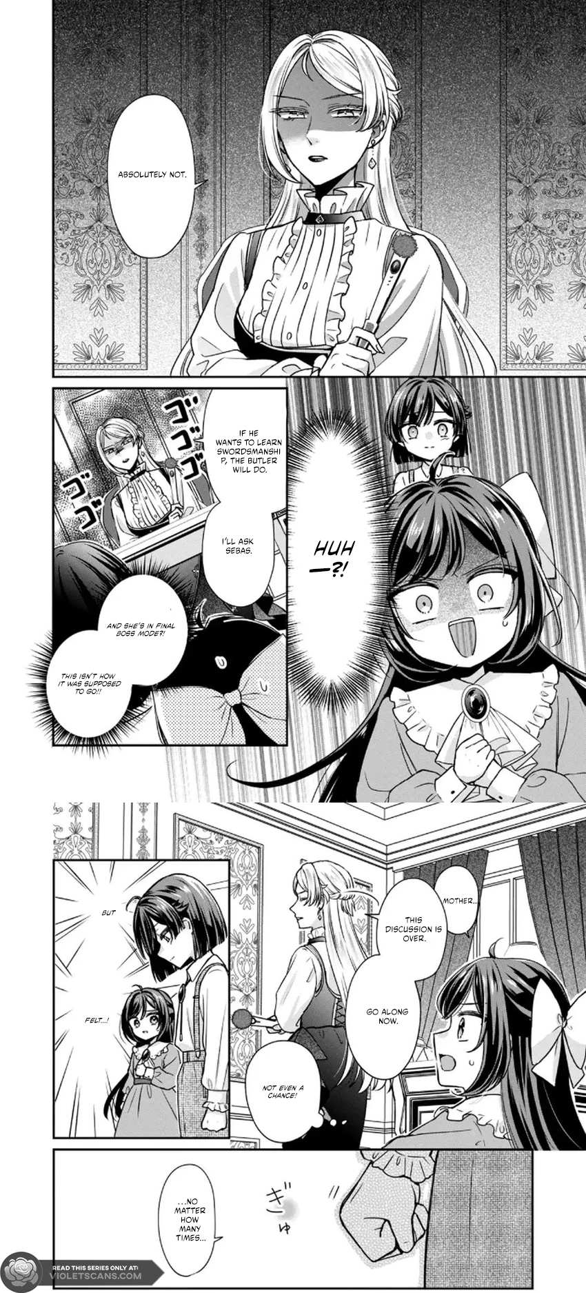 Danzai Sareru Koushaku Reijou, Umarekawatte Last Boss no Ouhi-sama no Kodomo ni Narimasu Chapter 3.2 page 10