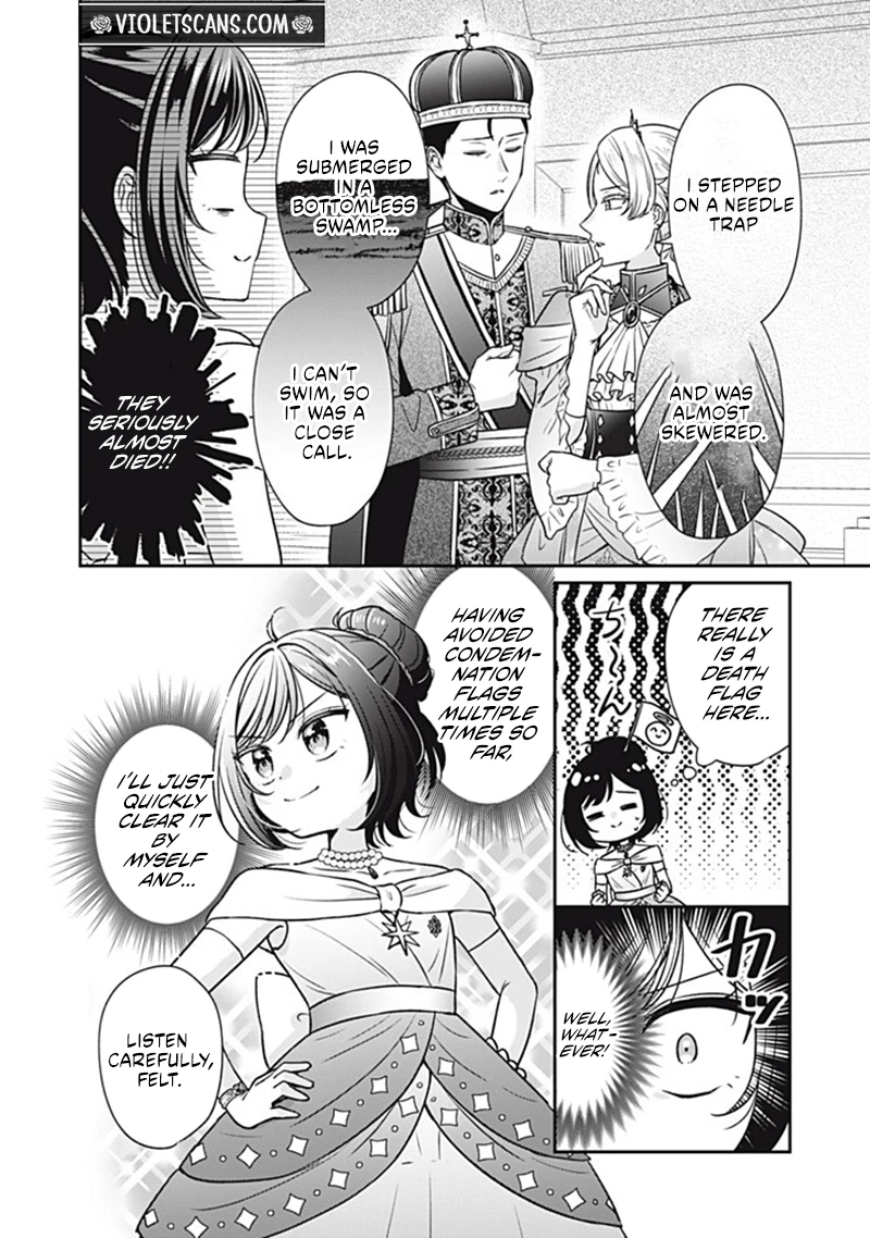 Danzai Sareru Koushaku Reijou, Umarekawatte Last Boss no Ouhi-sama no Kodomo ni Narimasu Chapter 6.1 page 5