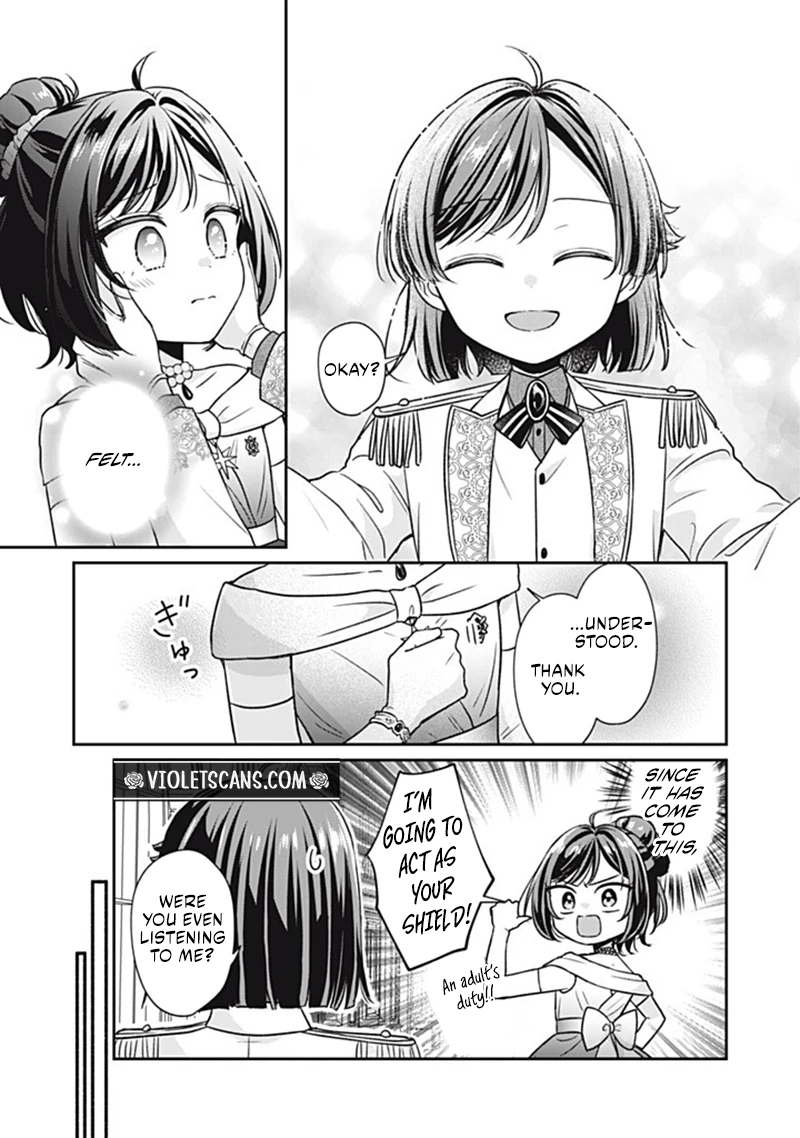 Danzai Sareru Koushaku Reijou, Umarekawatte Last Boss no Ouhi-sama no Kodomo ni Narimasu Chapter 6.1 page 8