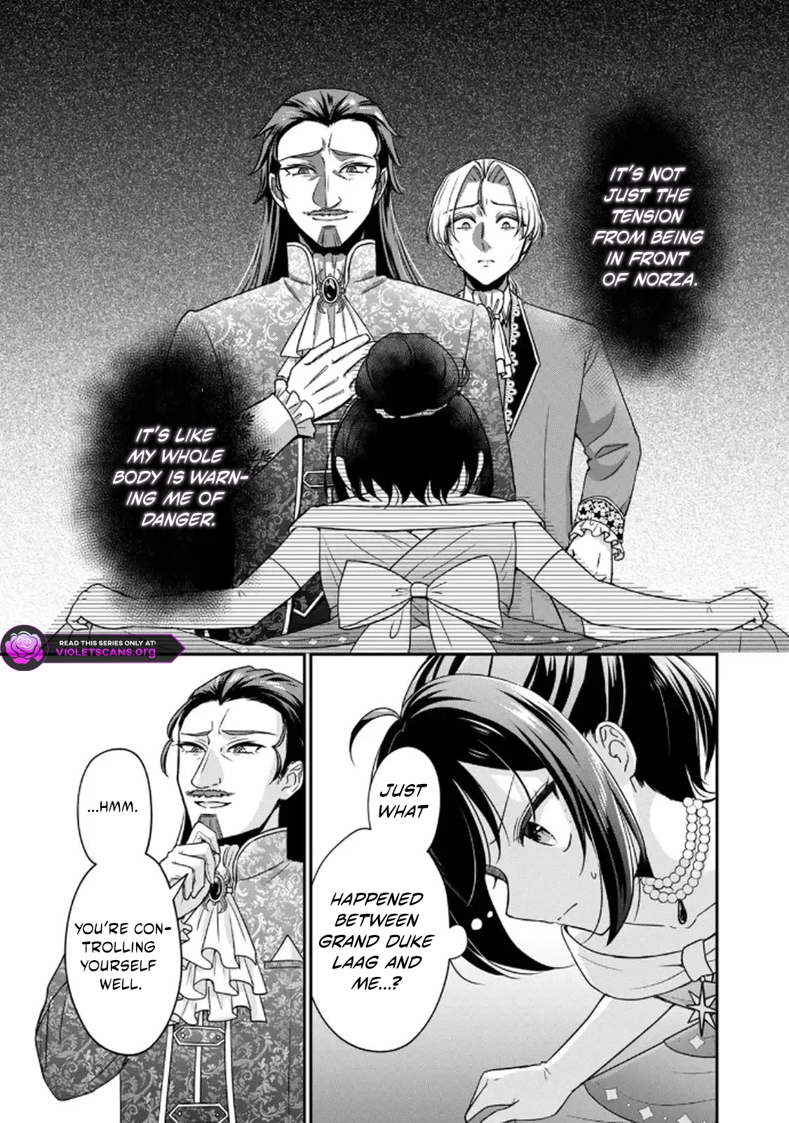 Danzai Sareru Koushaku Reijou, Umarekawatte Last Boss no Ouhi-sama no Kodomo ni Narimasu Chapter 4.3 page 12