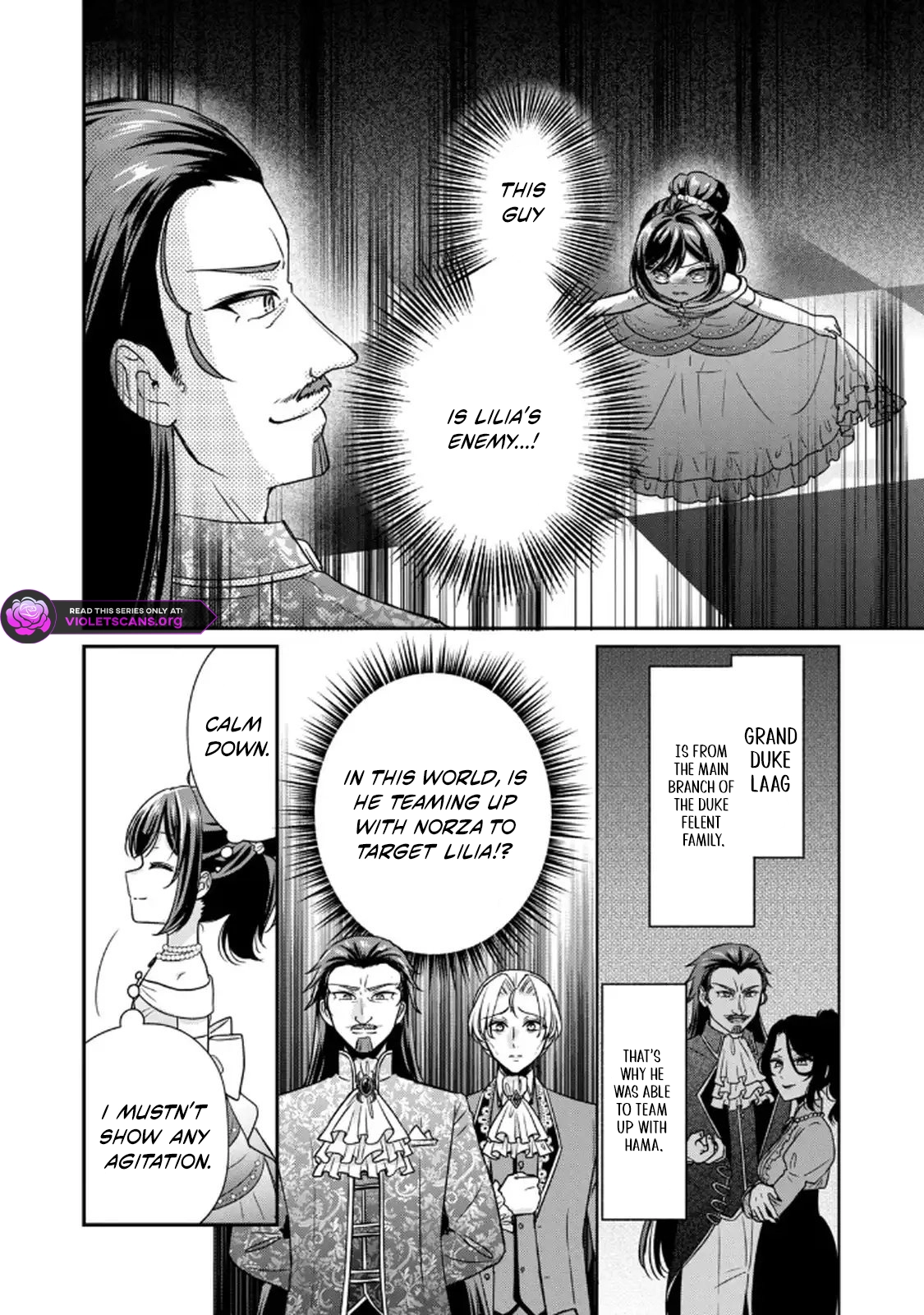 Danzai Sareru Koushaku Reijou, Umarekawatte Last Boss no Ouhi-sama no Kodomo ni Narimasu Chapter 4.3 page 15