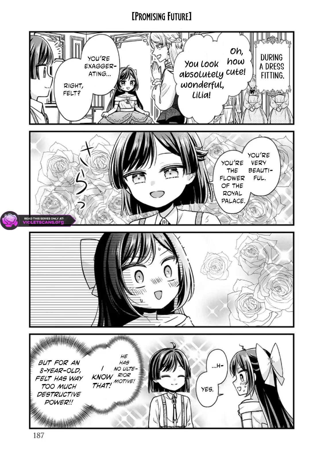 Danzai Sareru Koushaku Reijou, Umarekawatte Last Boss no Ouhi-sama no Kodomo ni Narimasu Chapter 4.3 page 21