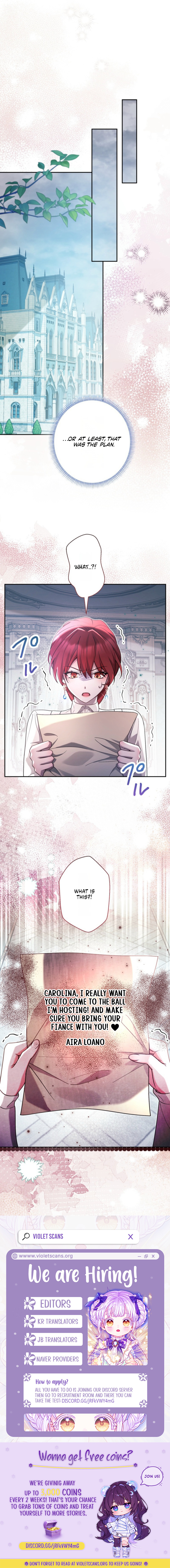 Sayonara Uwaki na Fiancé-sama, Ji no Game de Shiawase ni Narimasu Chapter 6 page 7