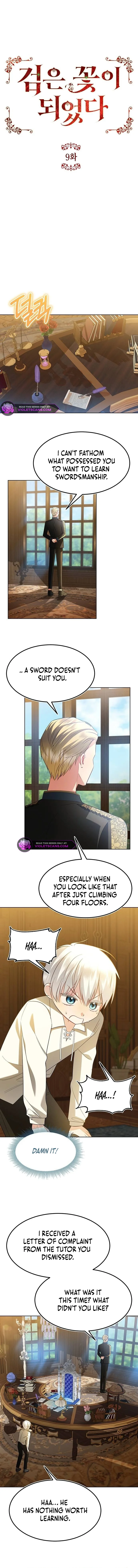 The Knight Becomes a Black Flower Chapter 9 page 3