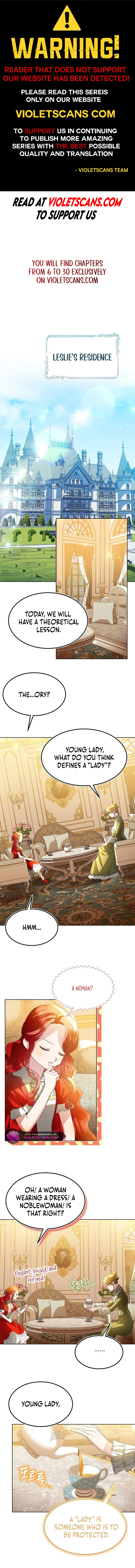 The Knight Becomes a Black Flower Chapter 5 page 1