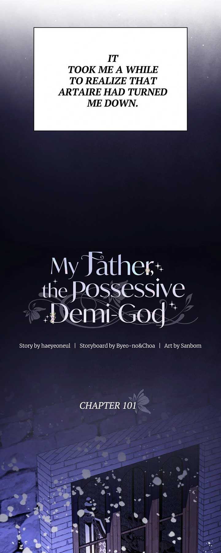 My Father, the Possessive Demi-God Chapter 101 page 36