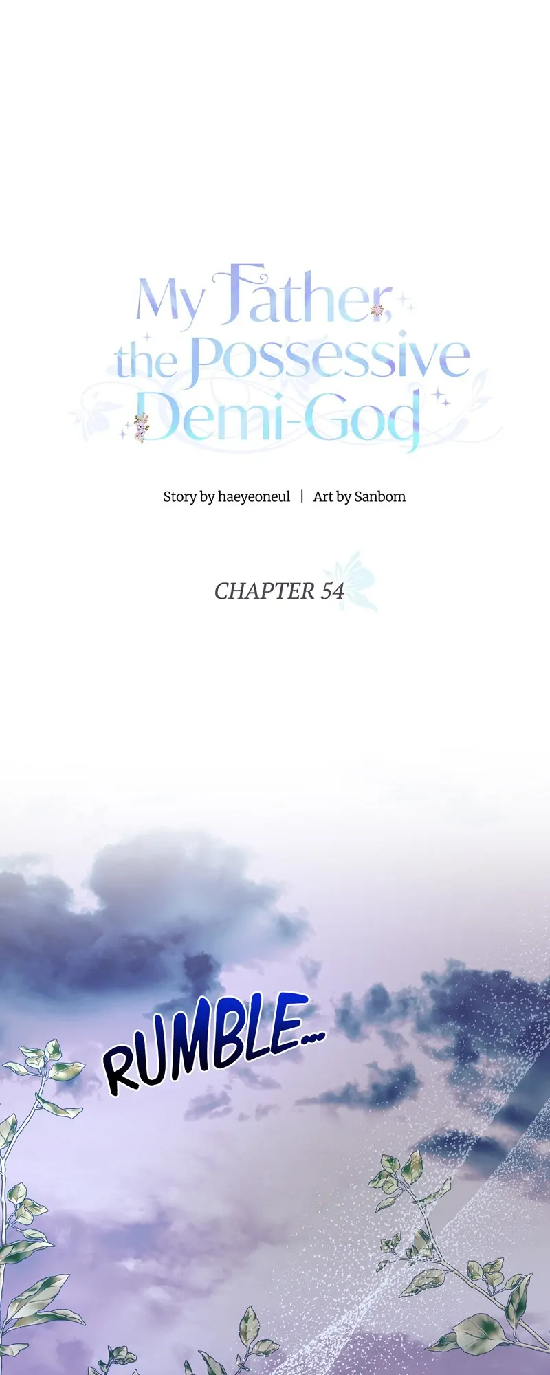 My Father, the Possessive Demi-God Chapter 54 page 8
