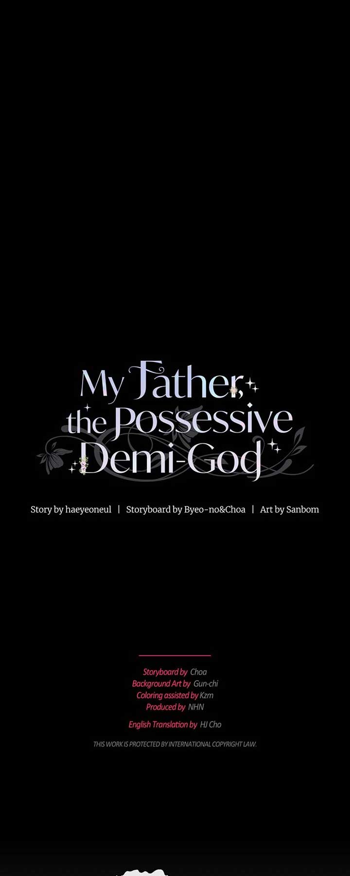 My Father, the Possessive Demi-God Chapter 99 page 83