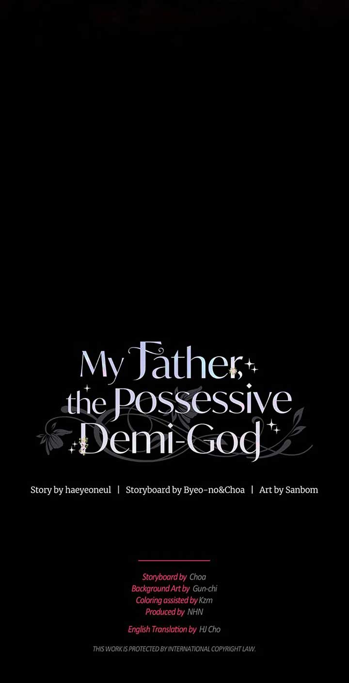 My Father, the Possessive Demi-God Chapter 115 page 112