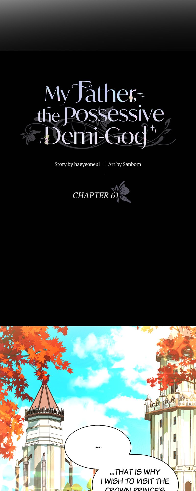 My Father, the Possessive Demi-God Chapter 61 page 24