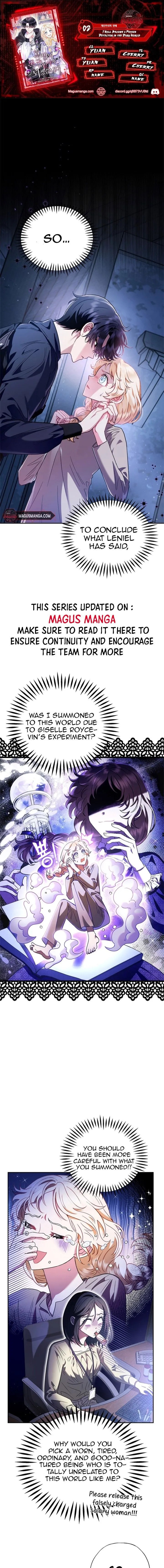 I Will Become the Villain's Poison Taster Chapter 3 page 1