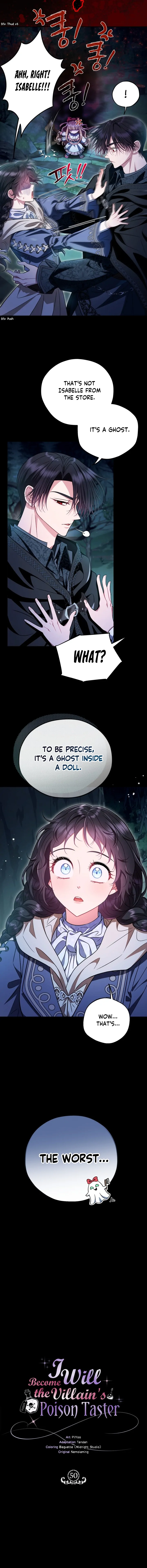 I Will Become the Villain's Poison Taster Chapter 50 page 7