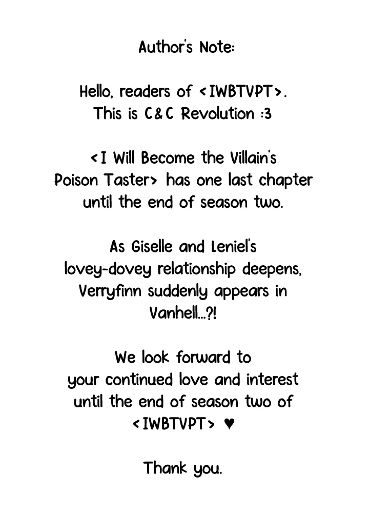 I Will Become the Villain's Poison Taster Chapter 82 page 127