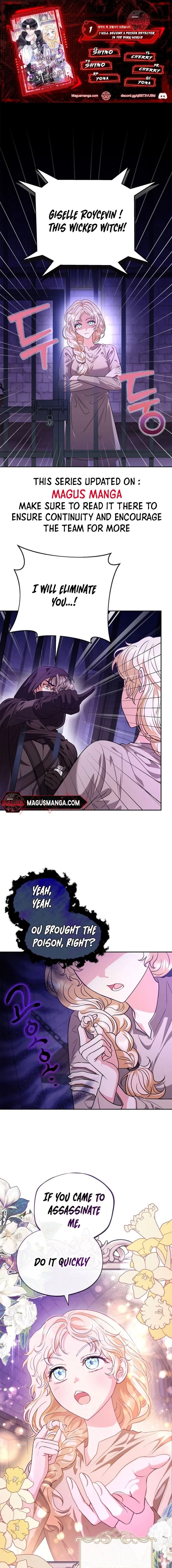 I Will Become the Villain's Poison Taster Chapter 1 page 1