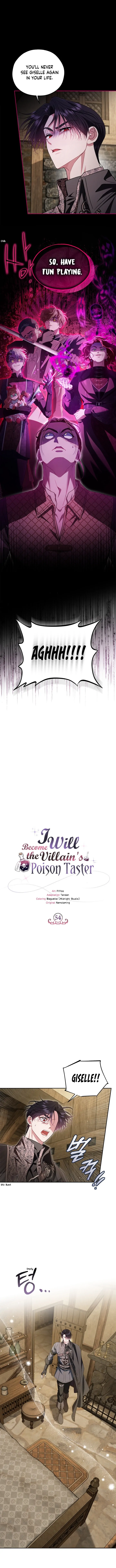 I Will Become the Villain's Poison Taster Chapter 54 page 6