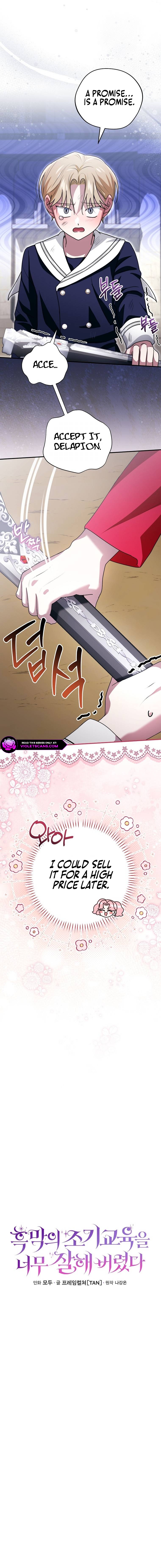 I Ended Up Educating the Secret Villain Too Well Chapter 11 page 4