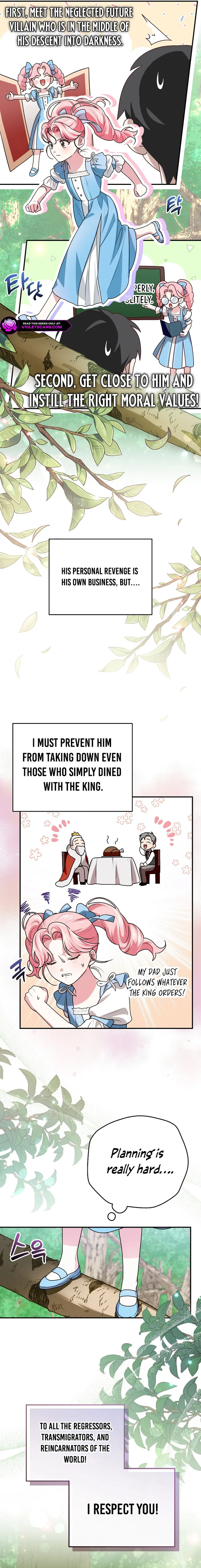 I Ended Up Educating the Secret Villain Too Well Chapter 2 page 8