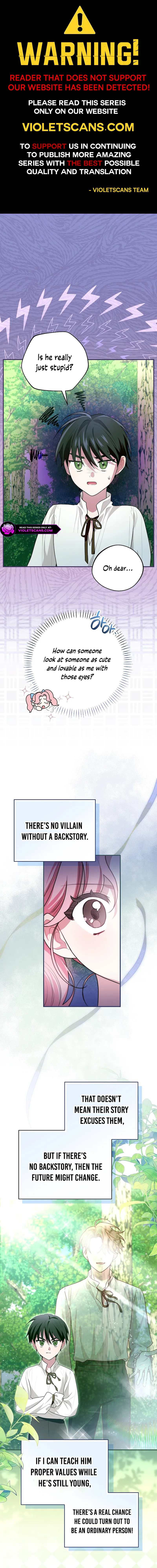 I Ended Up Educating the Secret Villain Too Well Chapter 3 page 1