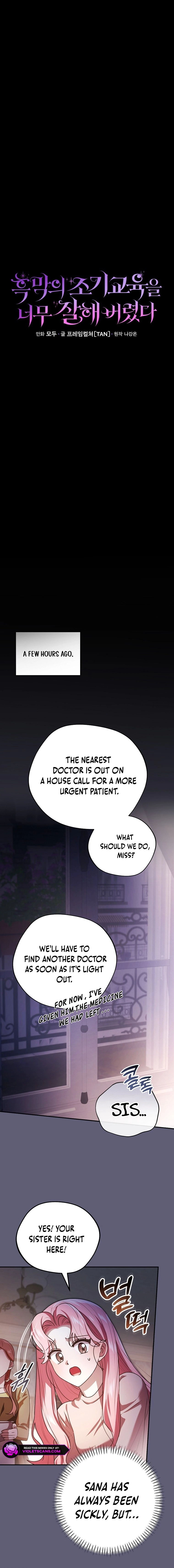 I Ended Up Educating the Secret Villain Too Well Chapter 20 page 3