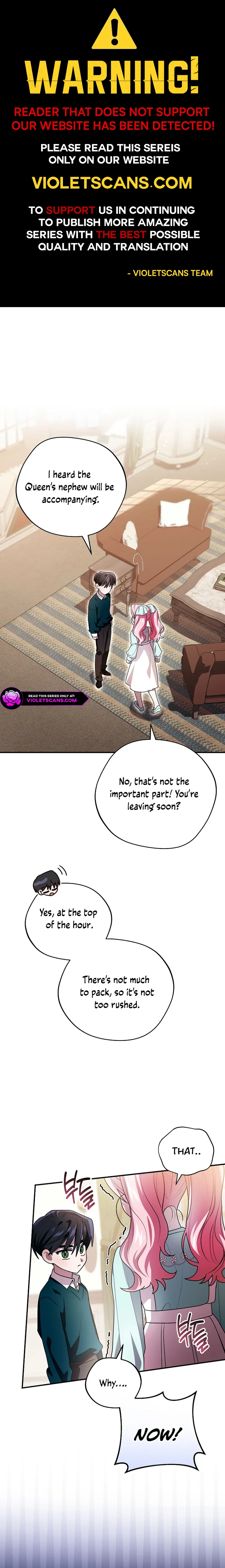 I Ended Up Educating the Secret Villain Too Well Chapter 18 page 1