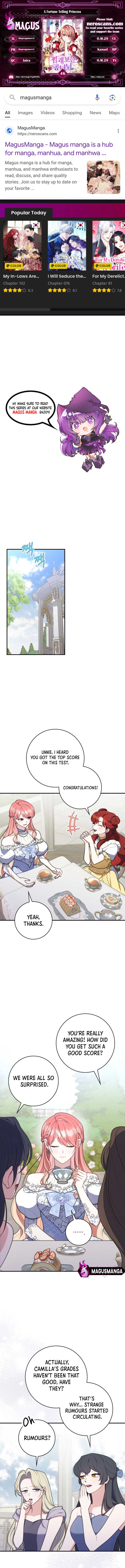 Fortune-Telling Lady Chapter 46 page 1