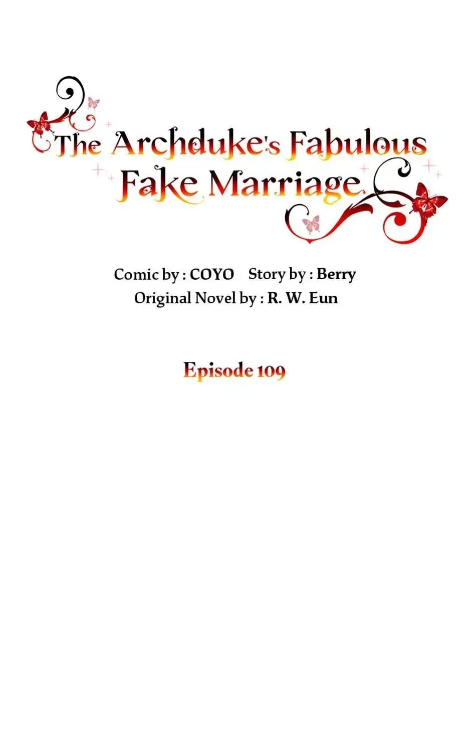 The Archduke's Fabulous Fake Marriage Chapter 109 page 13