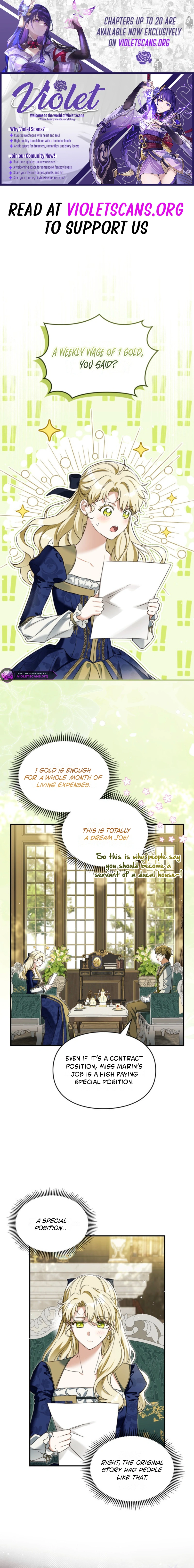 Engaged to the Blind Duke Chapter 4 page 1