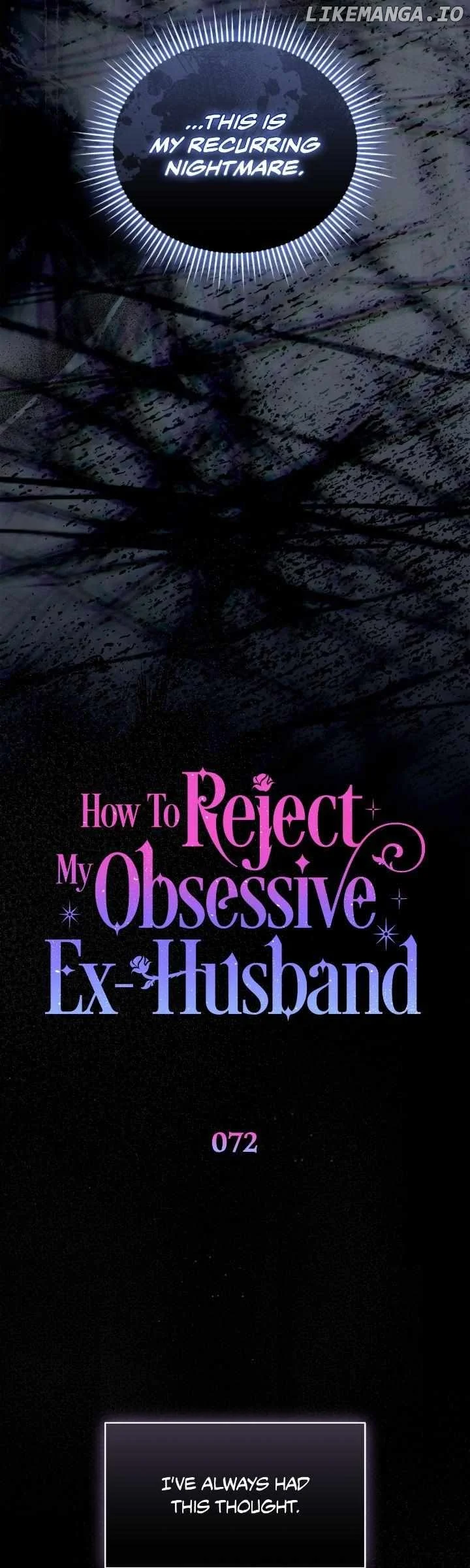 How to Reject My Obsessive Ex-Husband Chapter 72 page 19