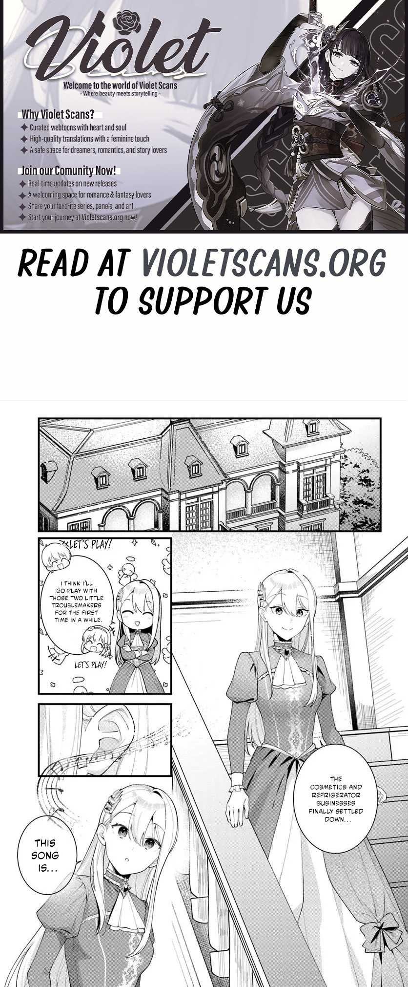 The Abandoned Talented Woman Decides to Live a Relaxed Life With Her Family Chapter 9.1 page 1