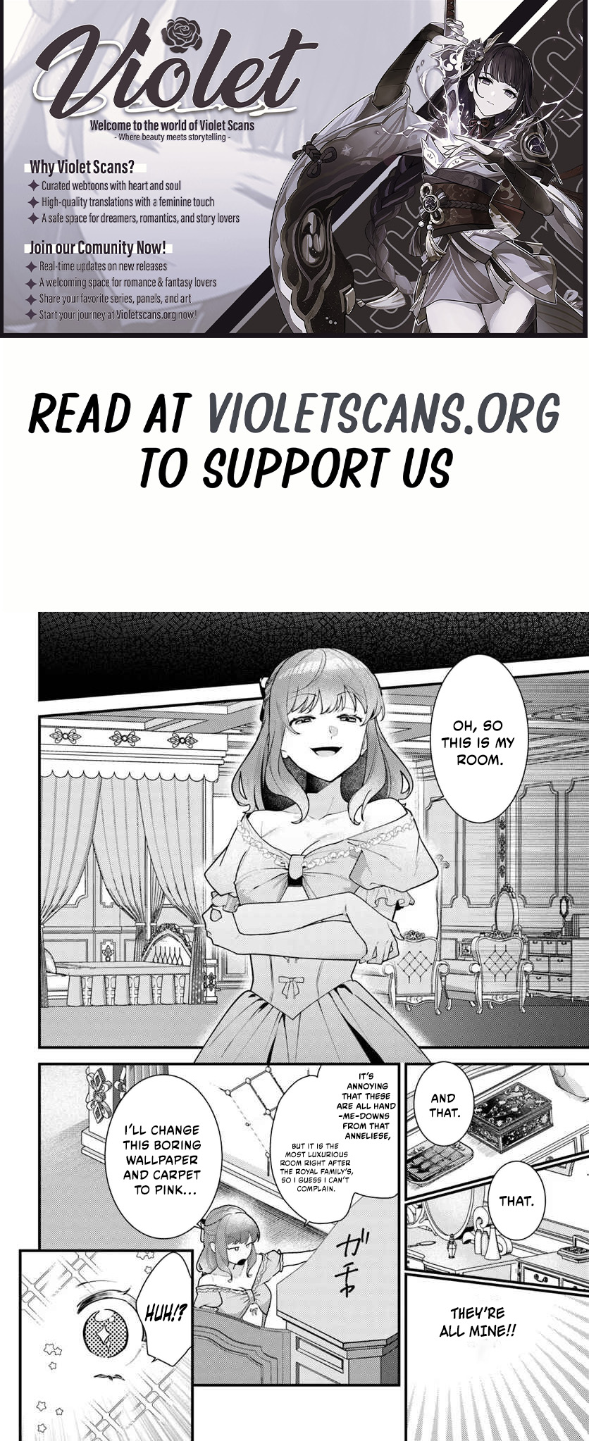 The Abandoned Talented Woman Decides to Live a Relaxed Life With Her Family Chapter 3.4 page 1