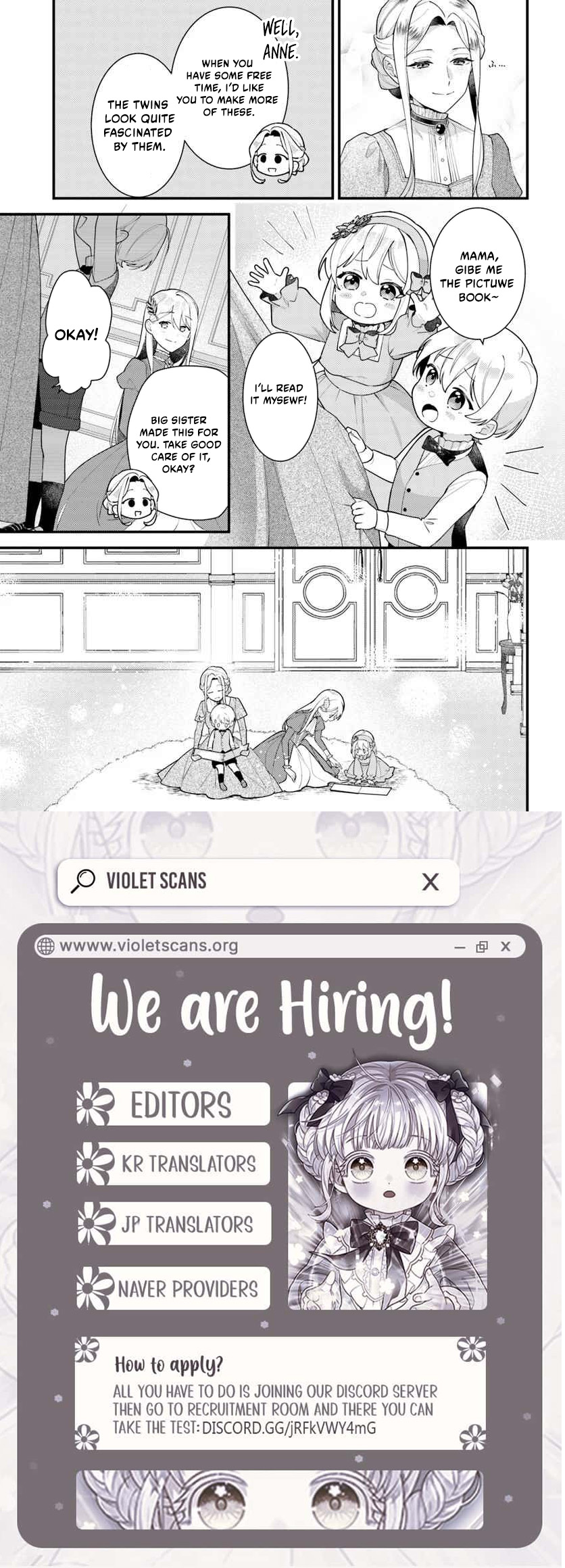 The Abandoned Talented Woman Decides to Live a Relaxed Life With Her Family Chapter 3.3 page 7