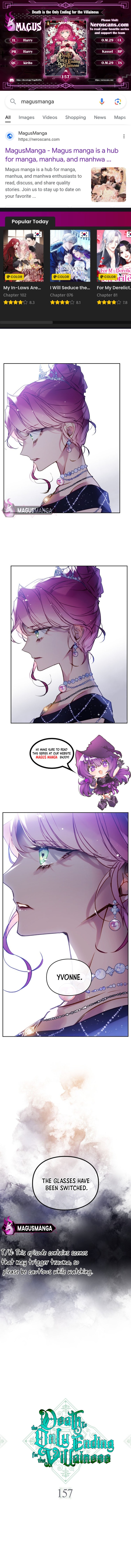Villains Are Destined to Die Chapter 157 page 1