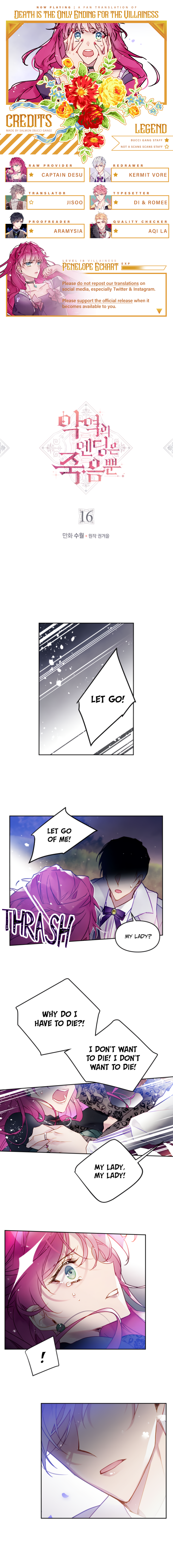 Villains Are Destined to Die Chapter 16 page 1