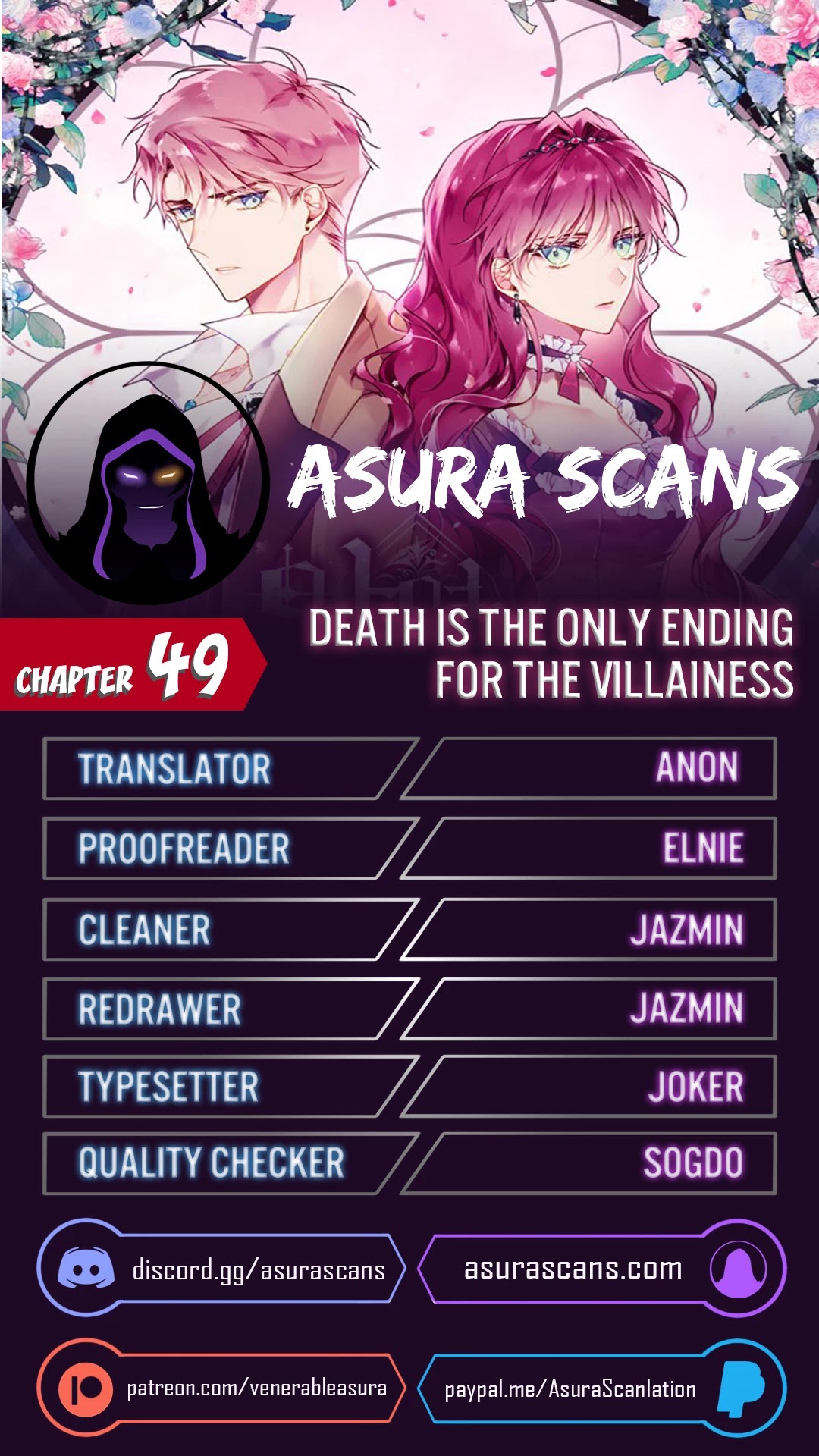 Villains Are Destined to Die Chapter 49 page 1