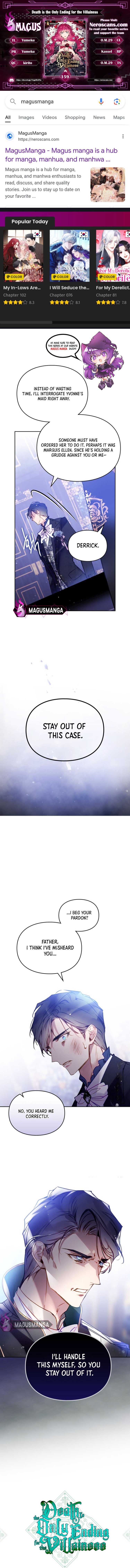 Villains Are Destined to Die Chapter 159 page 1