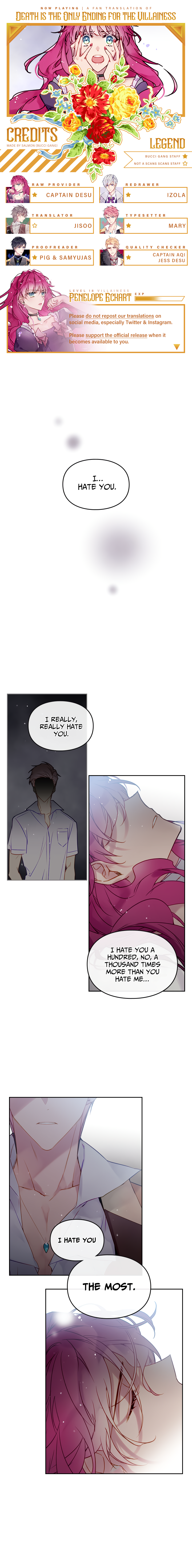 Villains Are Destined to Die Chapter 17 page 1